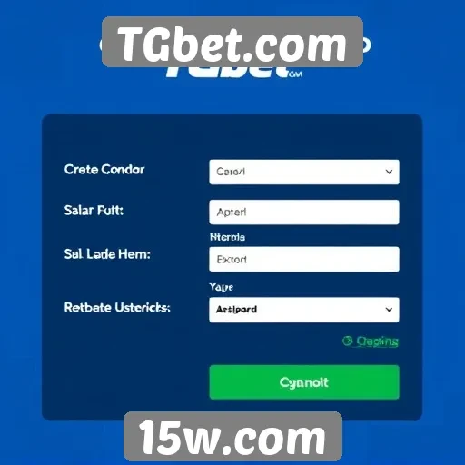 Como criar uma conta no TGbet.com facilmente